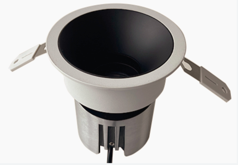 Round Recessed adjustable angel anti glare led spot light